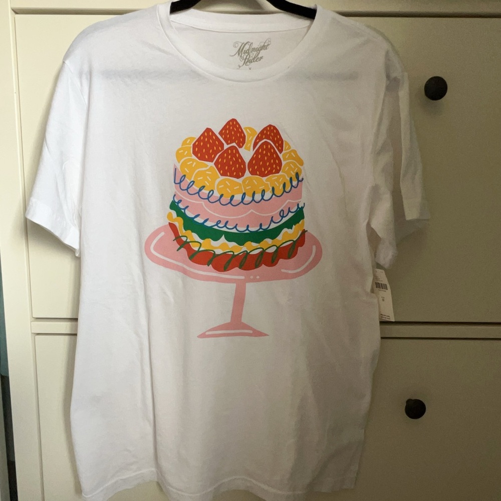 Anthropologie Classic White Tee